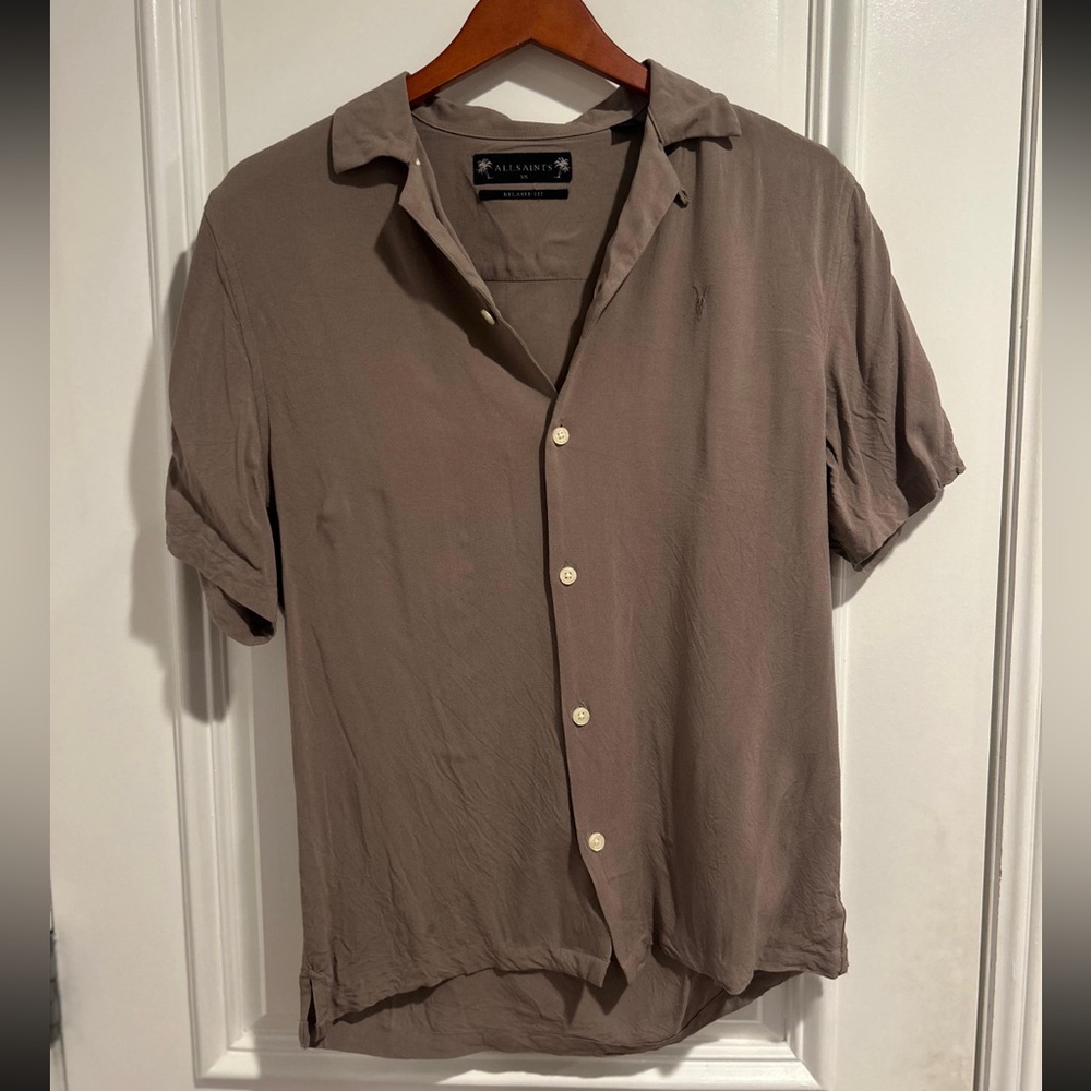 Allsaints Venice Short Sleeve Shirt